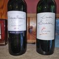 Fronsac : Fontenil 2012, Castillon-Côtes de Bordeaux : Clos Louie : Loison et Léopoldine 2019