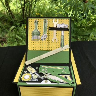 Scrap en kit - Juin 2025 - Boîte façon Établi