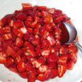 salade de fraises