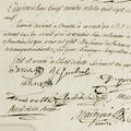 Le 24 octobre 1789 à Mamers : rappel à l'ordre d'un membre du comité de sureté.