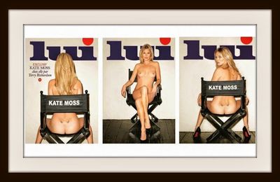 Kate Moss pour LUI Magazine