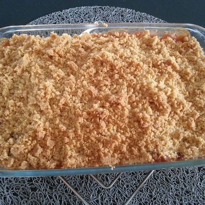 Crumble A La Pomme Et Nutella