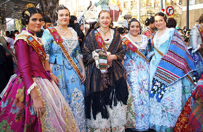 Las Fallas en Valencia los días 23 y 24 de marzo 2013