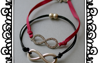 Duo bracelets "Infini"