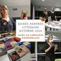 LIBRAIRIE PASSERELLES VIENNE - MEDIATHEQUE PLURIELLE VERNIOZ - RENTREE LITTERAIRE AUTOMNE 2024
