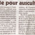 Article du Canard enchaîné du 23 mai 2012