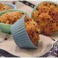 muffins au chorizo.