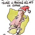 Emmanuel Macron en Guyane