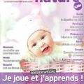 Parution dans Bébé nature oct. 2012 !