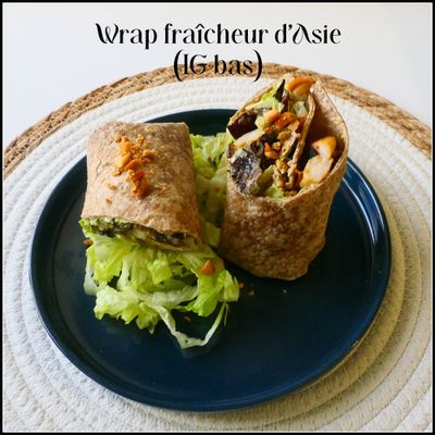Wrap fraîcheur d'Asie (IG bas)