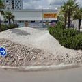 Rond-point à Montluçon