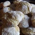 Bredele et petits biscuits (3): amaretti, "volcans" 