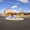 Rond-point à Montluçon