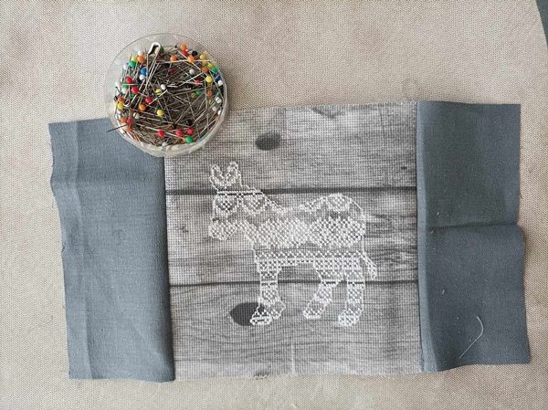 Petit Âne - Broderie de 2015 - Enfin terminée
