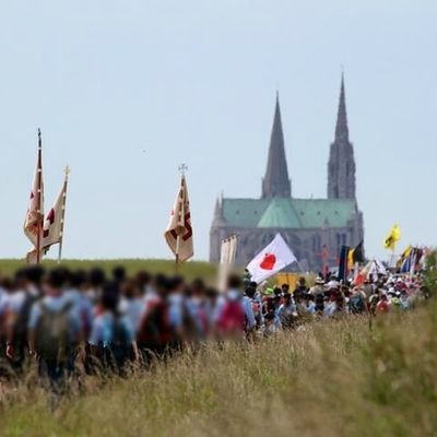 Trois kilomètres à pieds..
