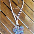 Collier "Mrs Butterfly"