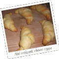 Mini croissants chèvre coppa (3pp)