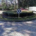 Rond-point à Fernandina Beach (Floride)