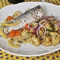 Maquereaux marinés au Muscadet **