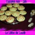 Cupcakes Noix - Café