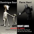 Expo Dom Baur à Label Friche !! invitation