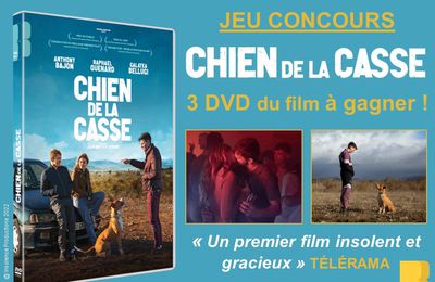 Concours CHIEN DE LA CASSE : 3 DVD du film à gagner 