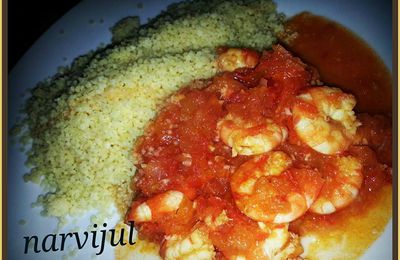 ROUGAIL DE CREVETTES