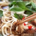 Soupe pho au poulet