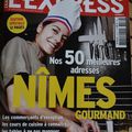 Les 50 meilleures adresses de  L'Express à Nîmes   ;-)