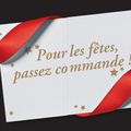 Commandes de Noël