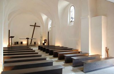 "L'ART" dans les Eglises et Chapelles. "le génie du lieu": la chapelle Saint Jean Château-Arnoux