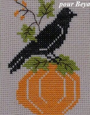 Echange ATC brodées Octobre 2025 !