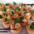 Mini bouchées à la reine aux crevettes