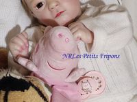ASHLEY du Kit Realborn Ashley Awake de Bountiful Baby