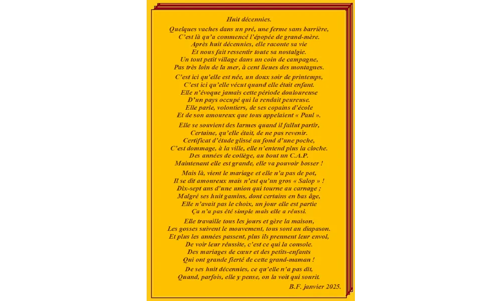 Huit décennies