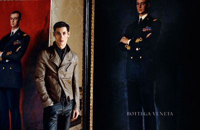 Nicolas Ripoll by Robert Polidori for Bottega Veneta's fall winter campaign 