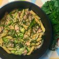 One pot pasta Thon, courgette et menthe