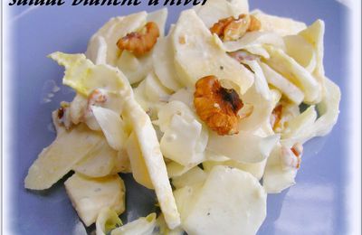 SALADE BLANCHE AUX TOPINAMBOURS