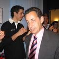 Nicolas Sarkozy, toujours à l'ESCP en 2005. Après
