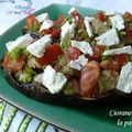 Aubergines en salades