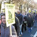 Intermittents et précaires manifestent dans les rues à Caen