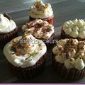 Cupcake chocolat/intérieur Nutella/topping Philadelphia