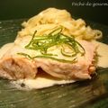 Saumon au citron vert et au gingembre