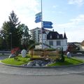 Rond-point à Porrentruy (Suisse)