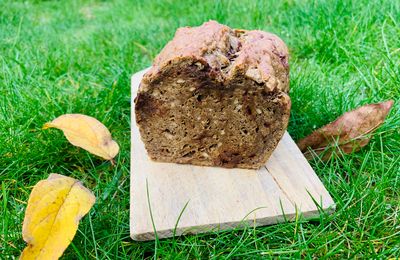 Cake à la courge, amandes et grosses pépites de chocolat de Johanie