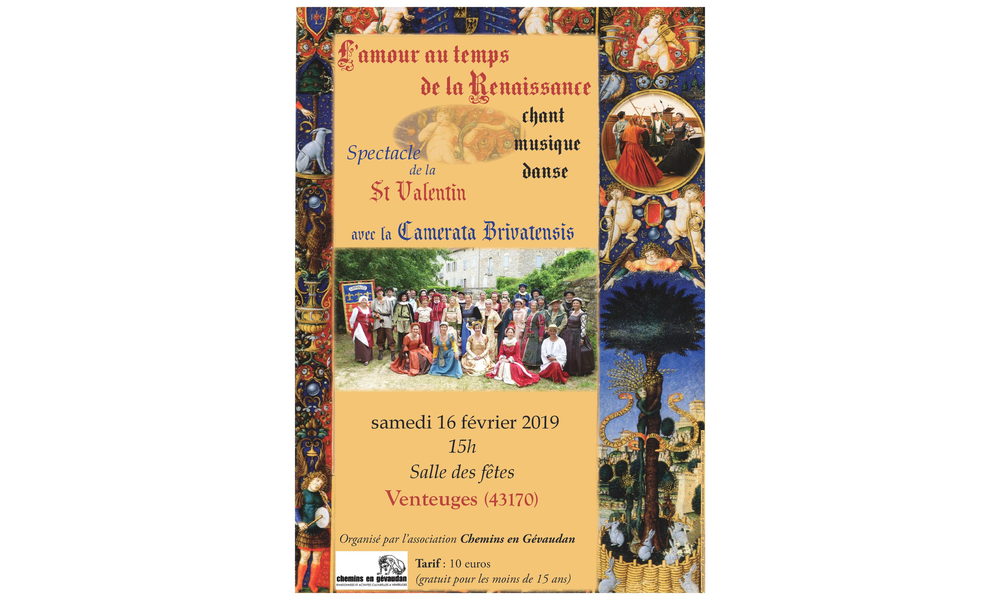 CAMERATA BRIVATENSIS A VENTEUGE LE 16 FEVRIER