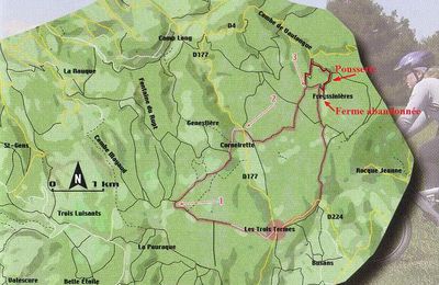 Le circuit VTT de « La Genestière », en Provence Nord 