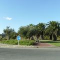 Rond-point à Perpignan