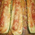 Courgettes façon Hot-Dog