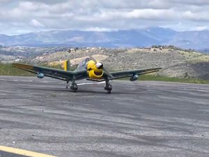 Un bombardier STUKA à l’échelle du 1/4.
